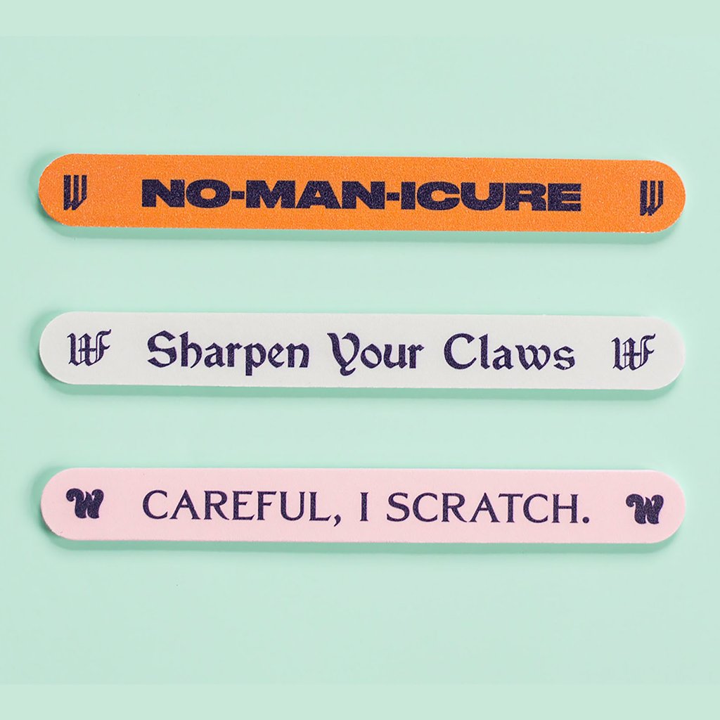 No Man-icure Nail File Pack