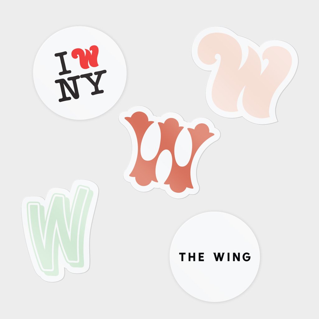 Wing Women Sticker Pack