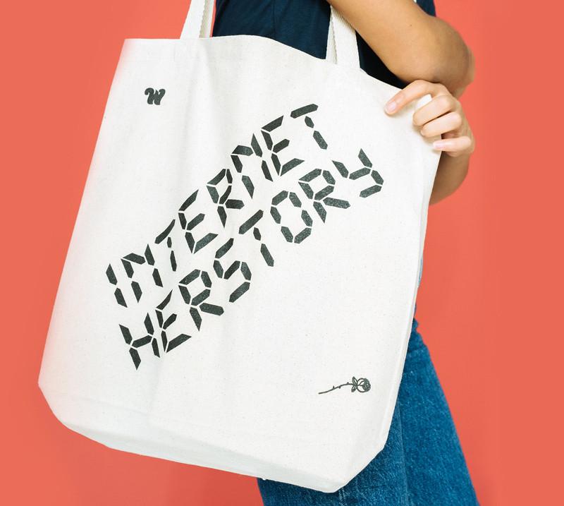 Internet Herstory Tote